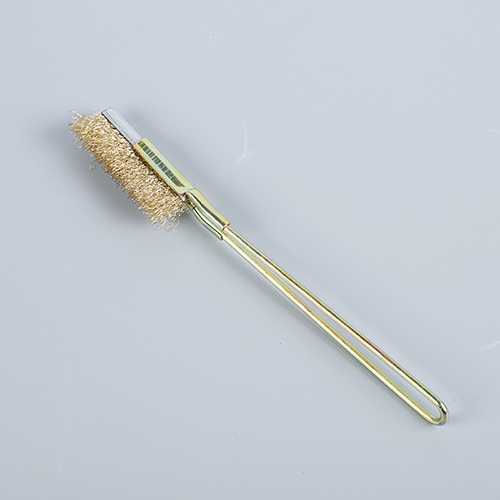 Copper Plated Wire Elbow Mini Knife Brush